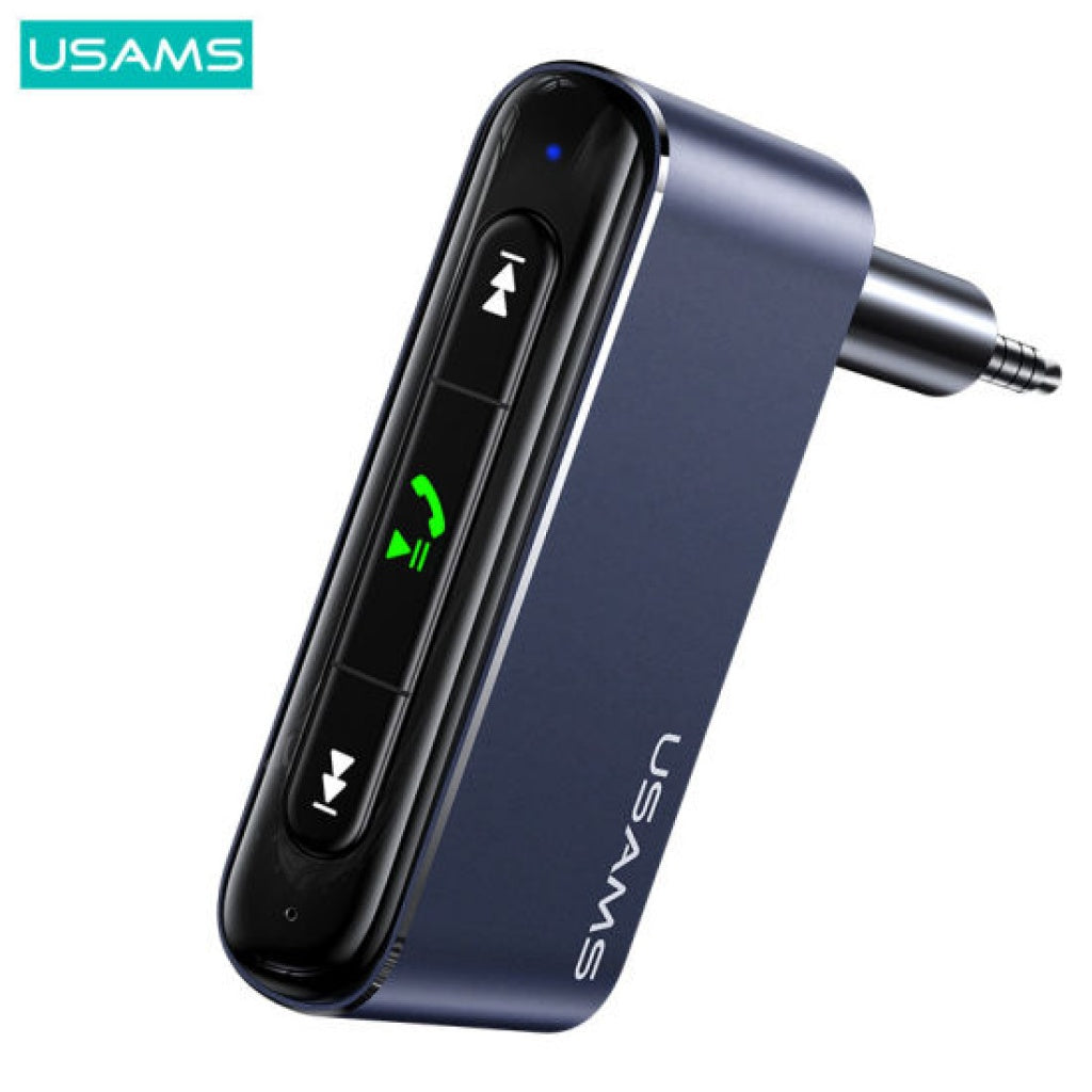 Transmisor FM / Bluetooth USB Ideal Autos Gris USAMS SJ519 3.5mm