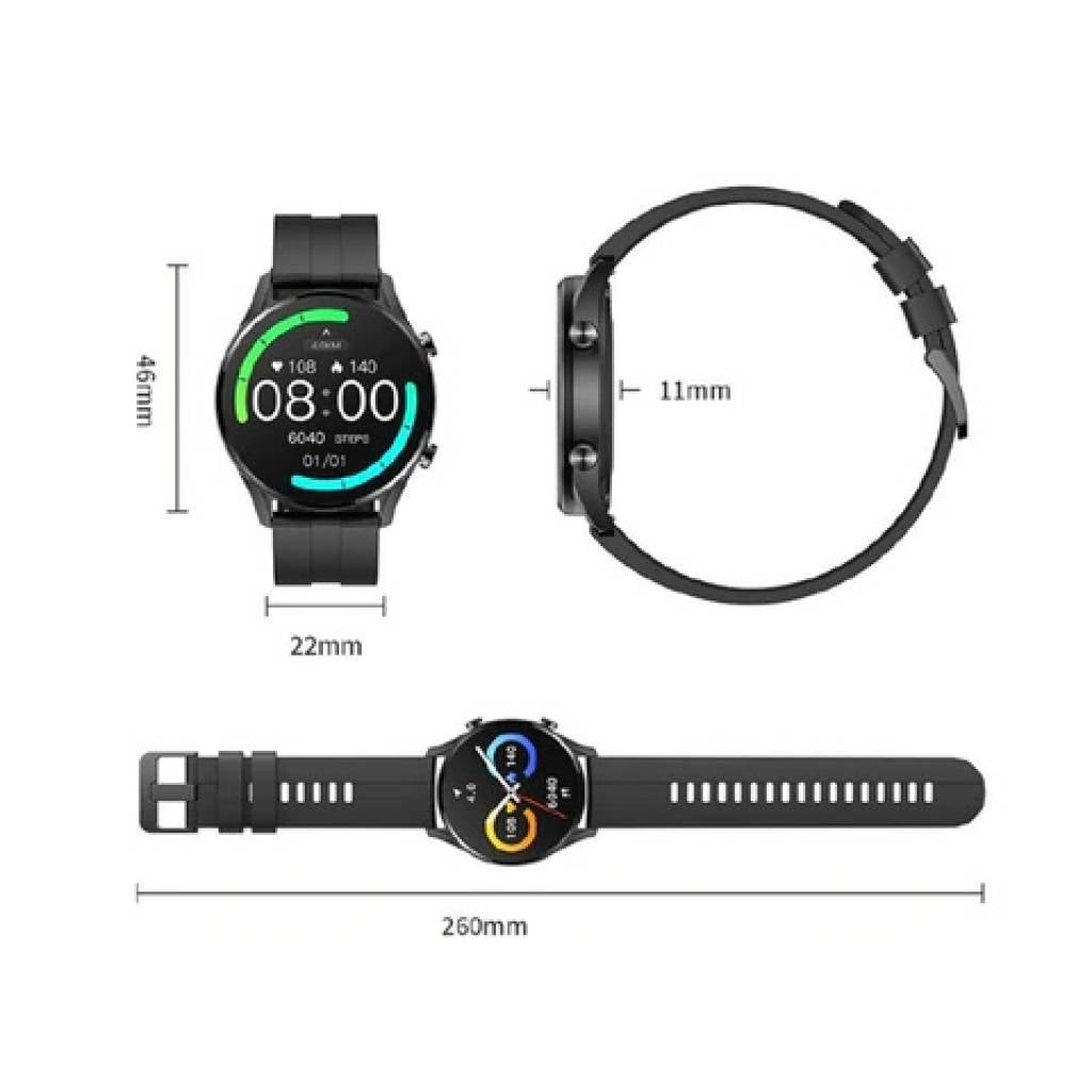 Smartwatch Imilab W12 1.32"340mAh Negro by Xiaomi