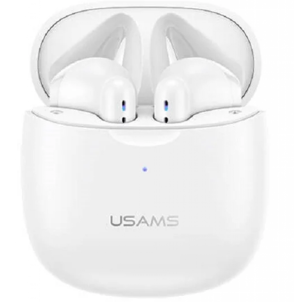 Auricular Bluetooth TWS IA Series BT5.0 Blanco USAMS IA04