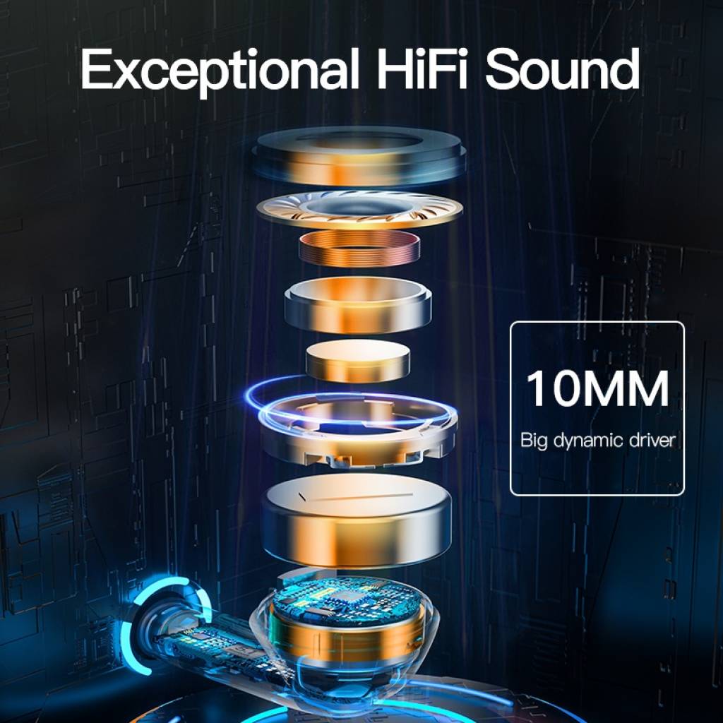 Auricular Bluetooth TWS T19 Negro QCY By Xiaomi