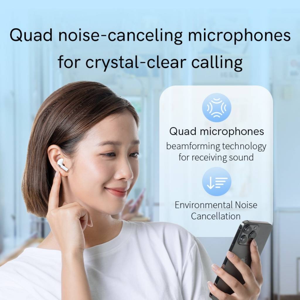 Auricular Bluetooth TWS AilyPods QT20 Negro QCY By Xiaomi