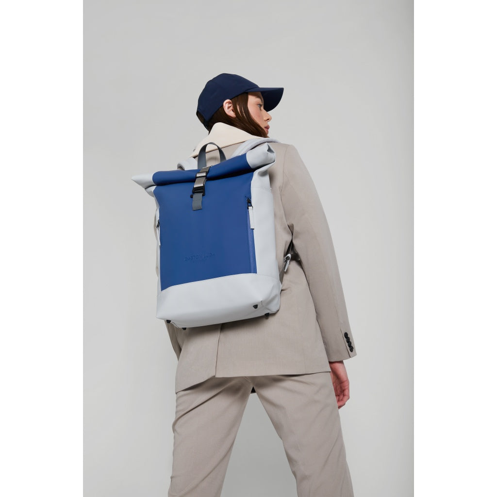 Mochila Gaston Luga Rullen RE904 Azul/Gris Claro 13"