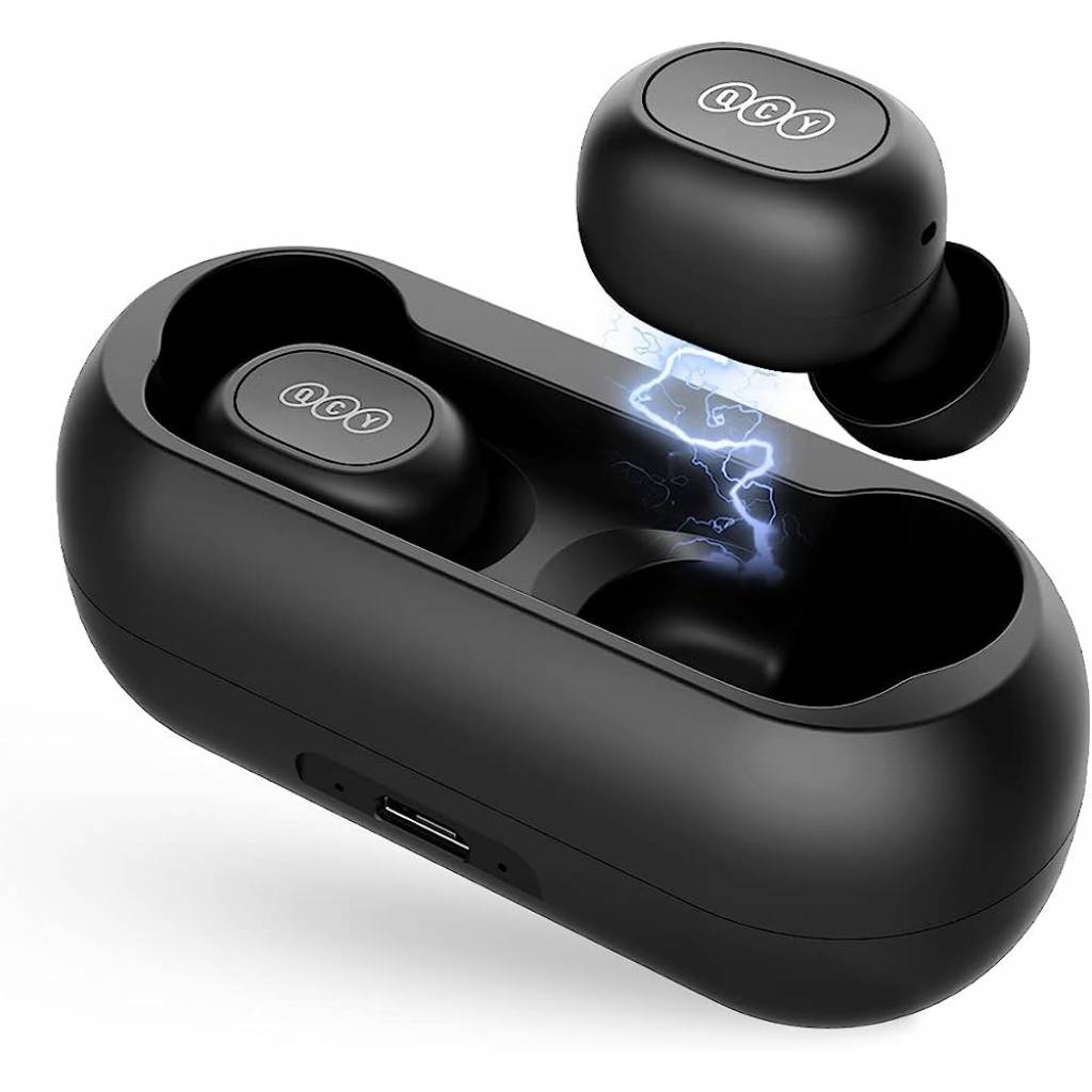 Auricular Bluetooth TWS T1C Negro/Blanco QCY By Xiaomi