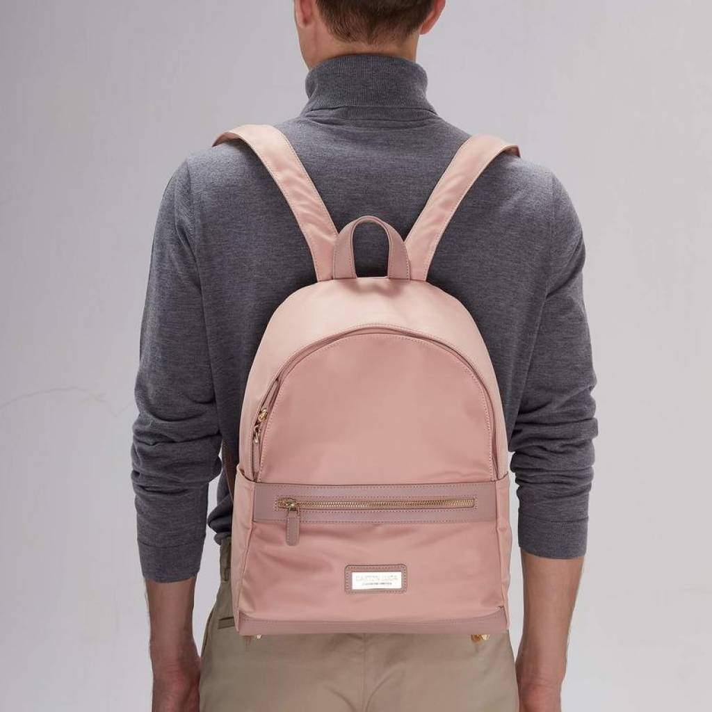 Mochila Gaston Luga Kampis 3502 Rosado 13"
