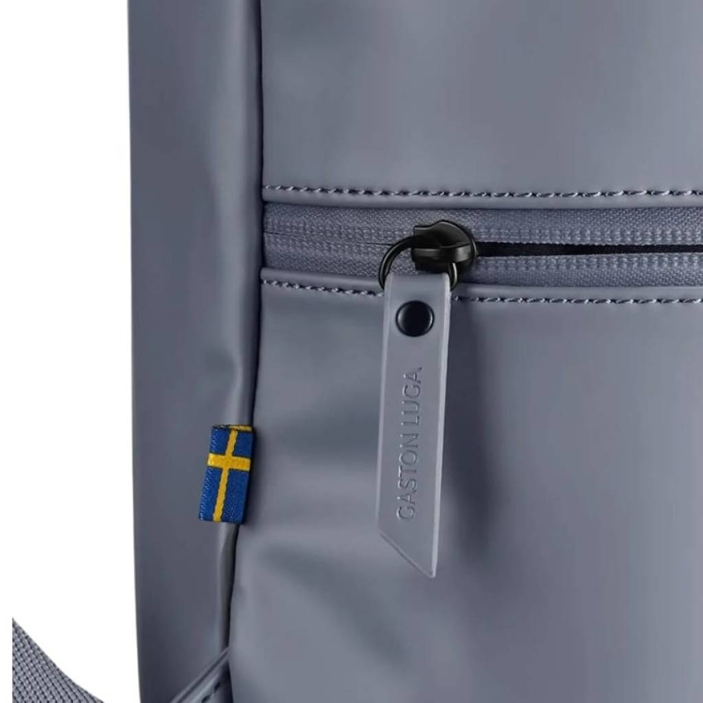 Mochila Gaston Luga Splash 8004 Gris/Negro 13"