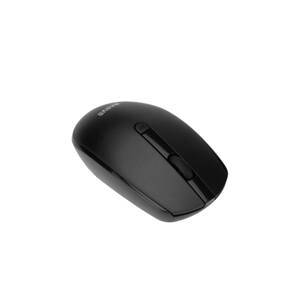 Combo Marvo Mouse/Teclado Inalámbrico WS005 Negro/Blanco