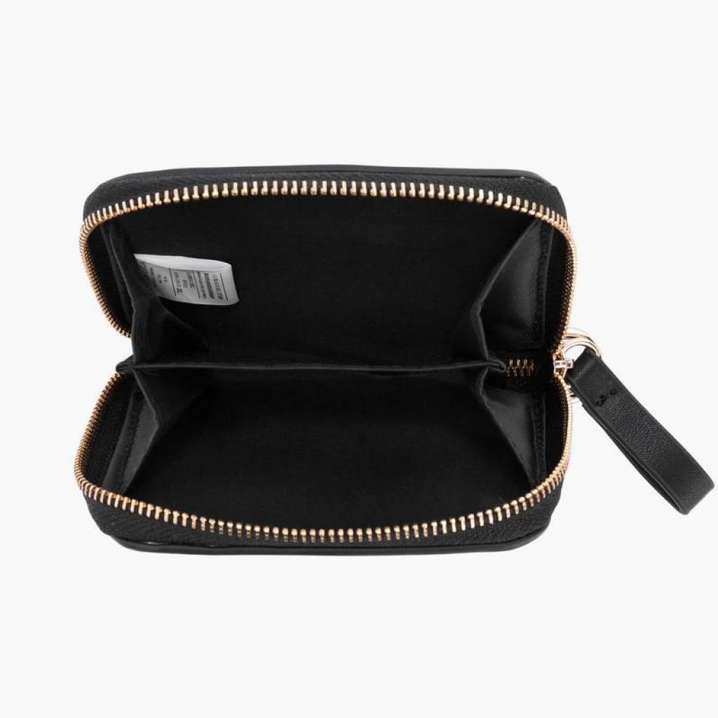 Billetera Gaston Luga Bors 7201 Negro/Dorado