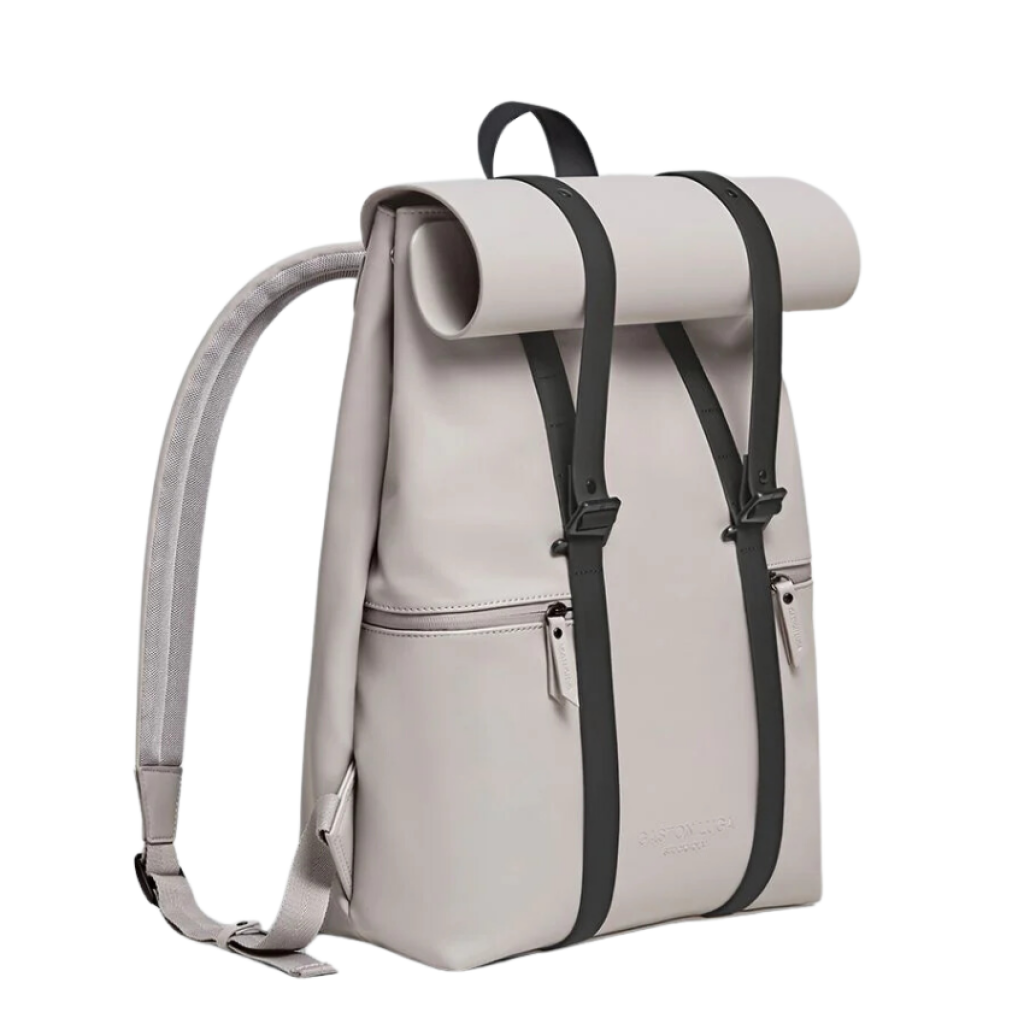 Mochila Gaston Luga Splash 8104 Gris Pardo/Negro 16"