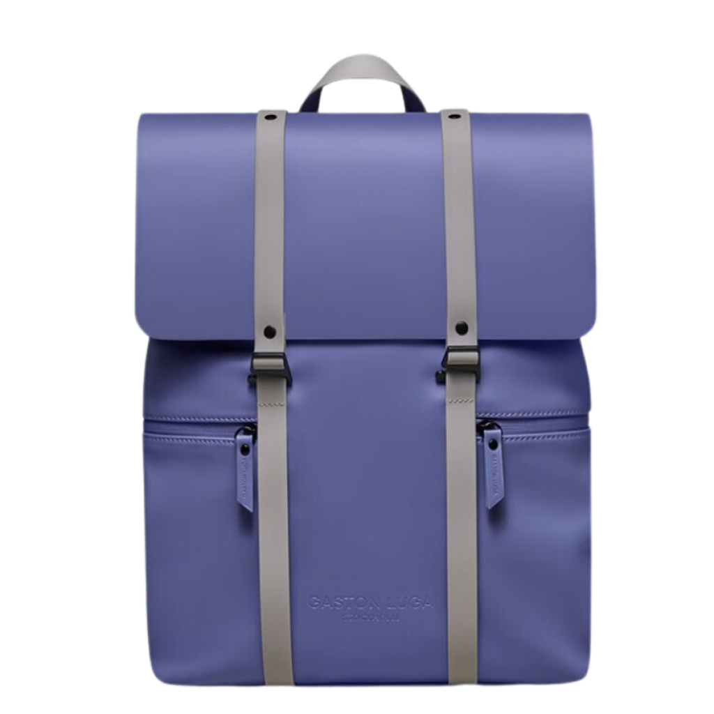 Mochila Gaston Luga Splash 8107 Azul/Gris Pardo 16"