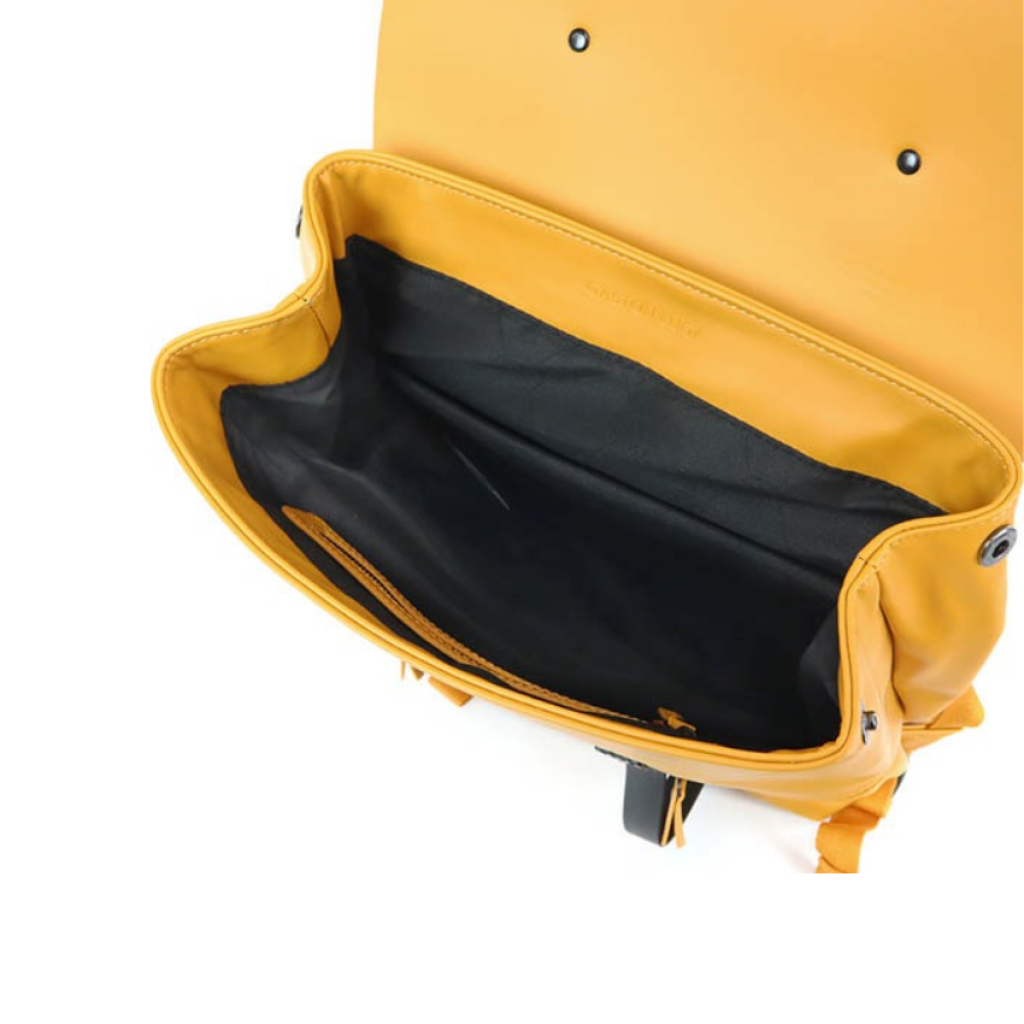 Mochila Gaston Luga Splash 8006 Amarillo/Negro 13"