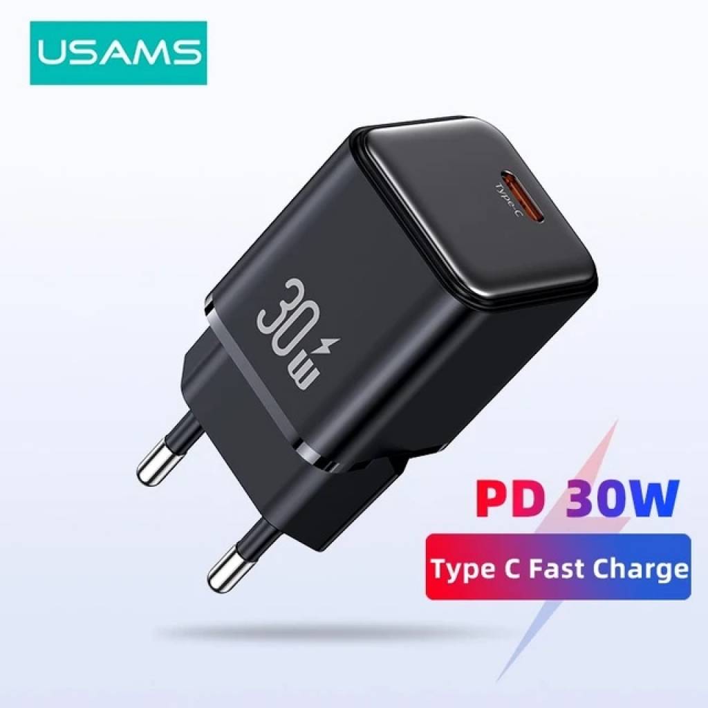 Cargador Pared 30W PD+ Q3.0 Carga Rápida USAMS CC189