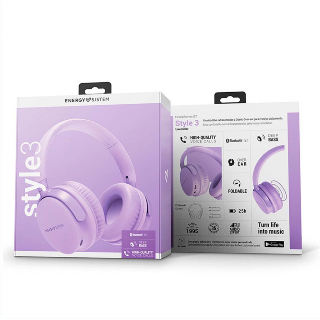 Auricular Bluetooth Energy Sistem Style 3 BT 5.1