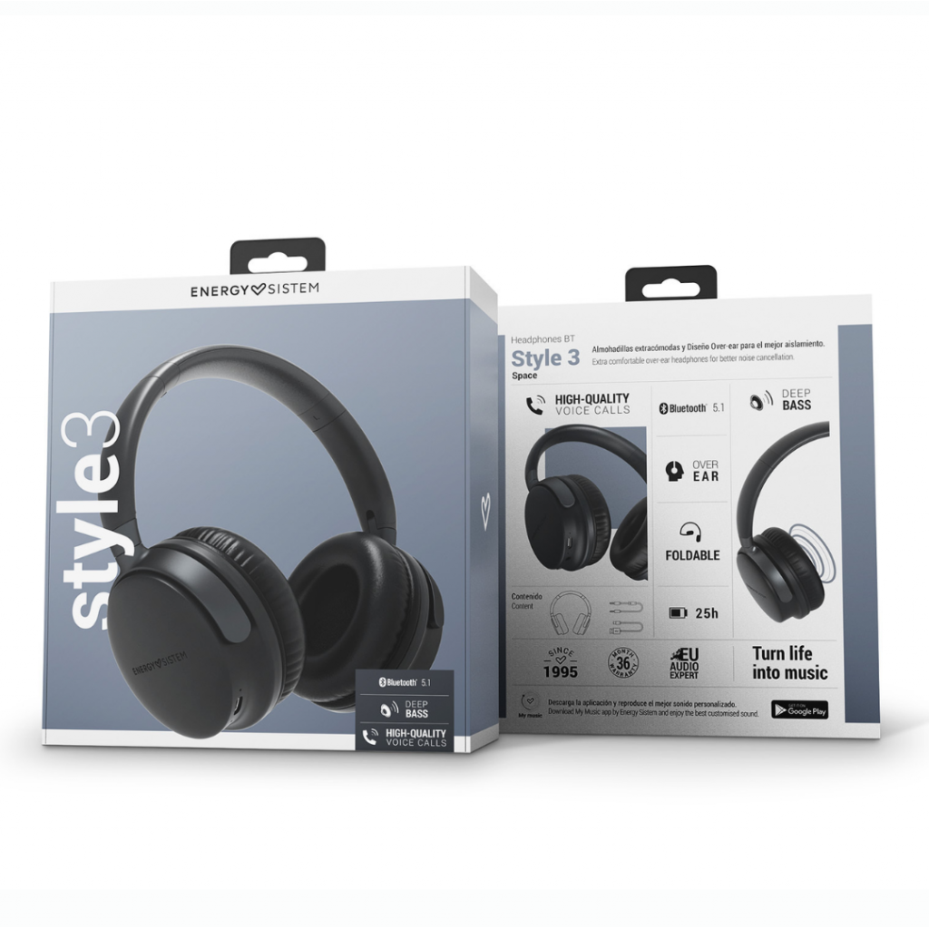 Auricular Bluetooth Energy Sistem Style 3 BT 5.1