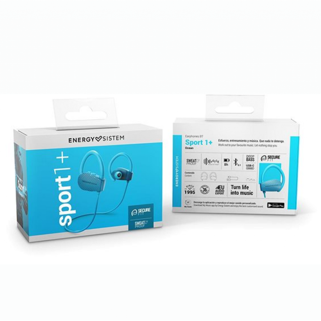 Auriculares Bluetooth Energy Sistem Sport 1 + BT