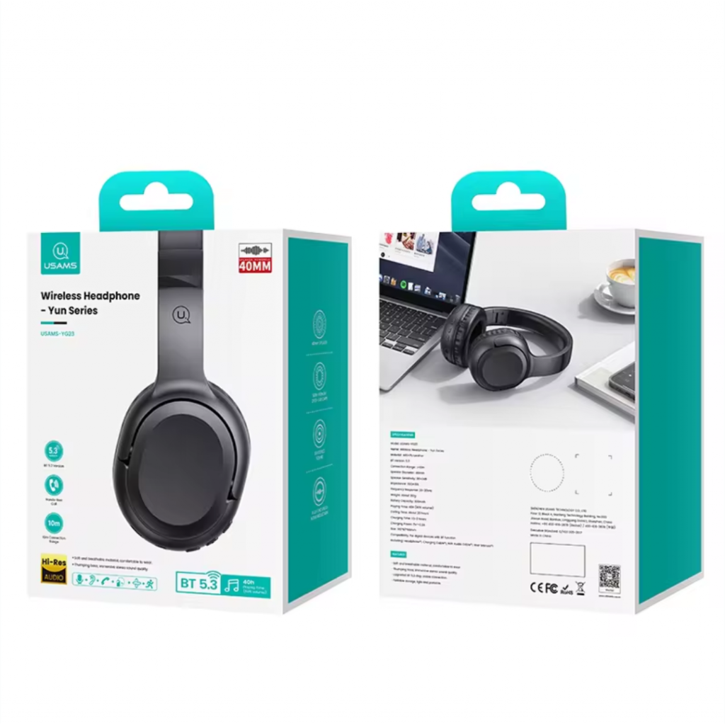 Auriculares Bluetooth YG23 Yun Series BT5.3 40Hs USAMS