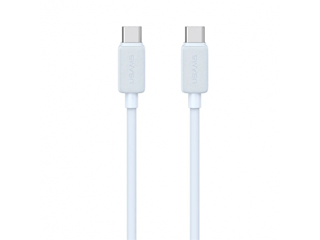 Cable de Datos USAMS SJ691 USB C a Tipo C 1M Negro