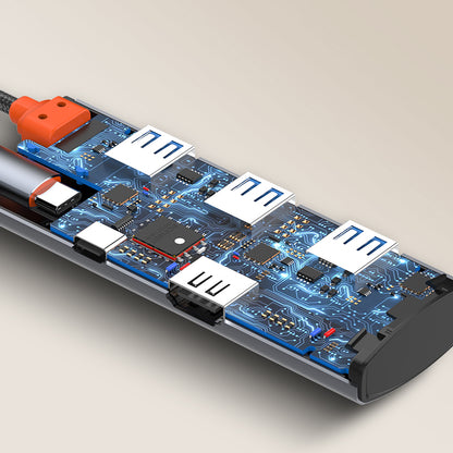Tarjeta Expansión HUB 5 en 1 Tipo C USB C + HDMI + 3 USB 3.0 LDNIO DS-15H