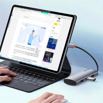 HUB Adaptador 5 en 1 Tipo C USB C + 4 USB 3.0 LDNIO DS-15U
