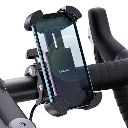 Soporte para bicicleta/Moto, Resistente a caídas Negro USAMS ZJ064