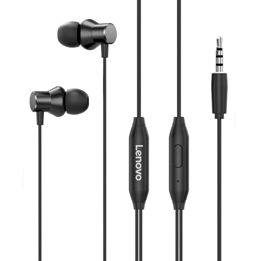 Auriculares Manos Libres Lenovo HF130  Stereo 3.5mm Negro
