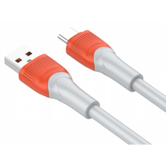 Cable de Datos USB A a Lightning 30W 2M Anaranjado LDNIO LS602