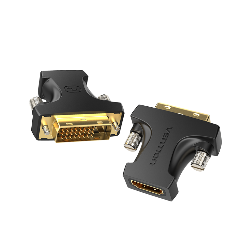 Adaptador HDMI a DVI (24+1) Hembra/Macho / Negro AILB0 Vention