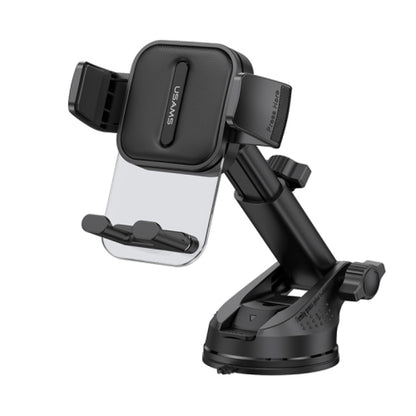 Soporte para autos 4.2" a 7.2" Retráctil 360° Negro USAMS ZJ072