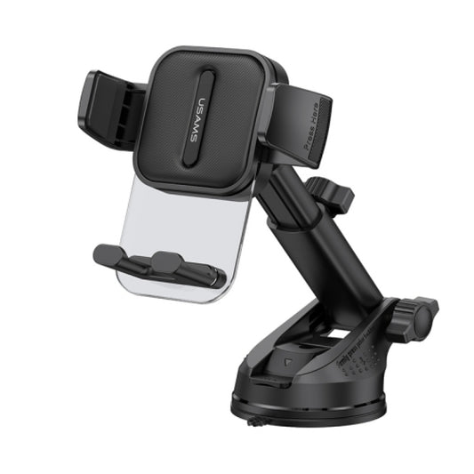 Soporte para autos 4.2" a 7.2" Retráctil 360° Negro USAMS ZJ072