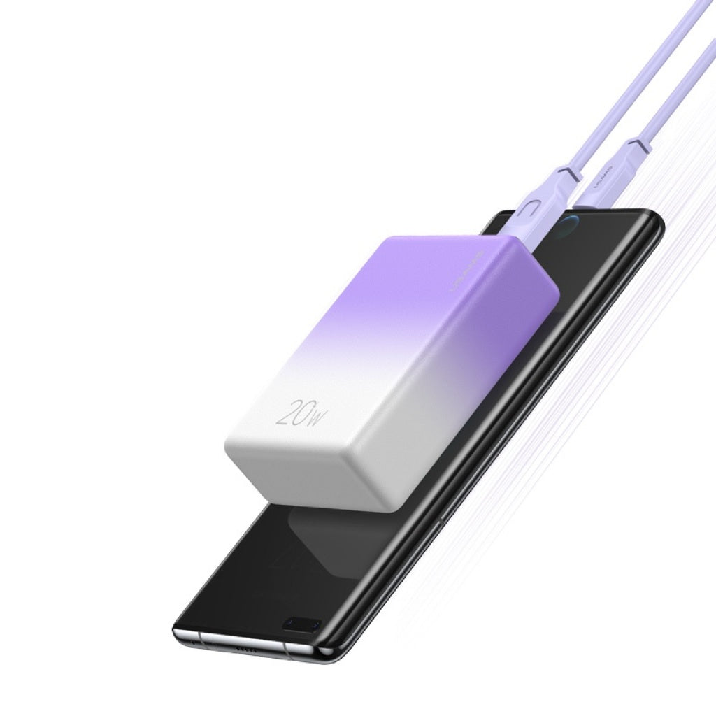 Power Bank 10000mAh USAMS CD192 - Carga Rápida PD20W+QC3.0