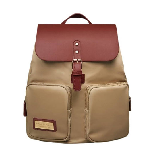 Mochila Parlan Gaston Luga 3104 Marrón/Arena A5
