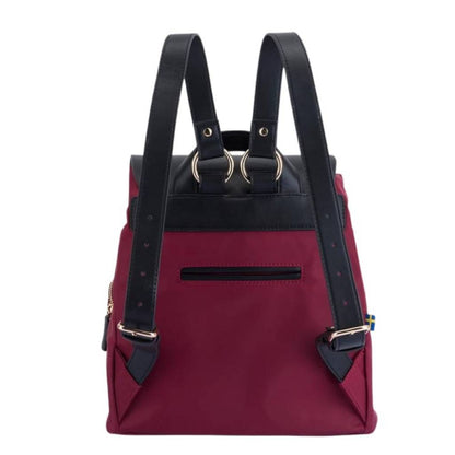 Mochila Gaston Luga Parlan 3103 Negro/Bordeaux A5