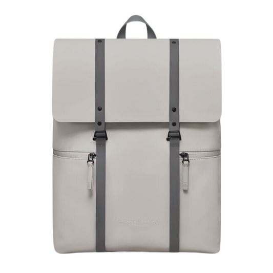 Mochila Gaston Luga Splash 8104 Gris Pardo/Negro 16"