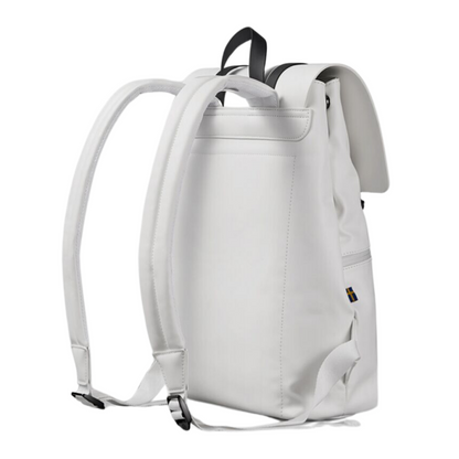 Mochila Gaston Luga Splash 8005 Blanco/Negro 13"
