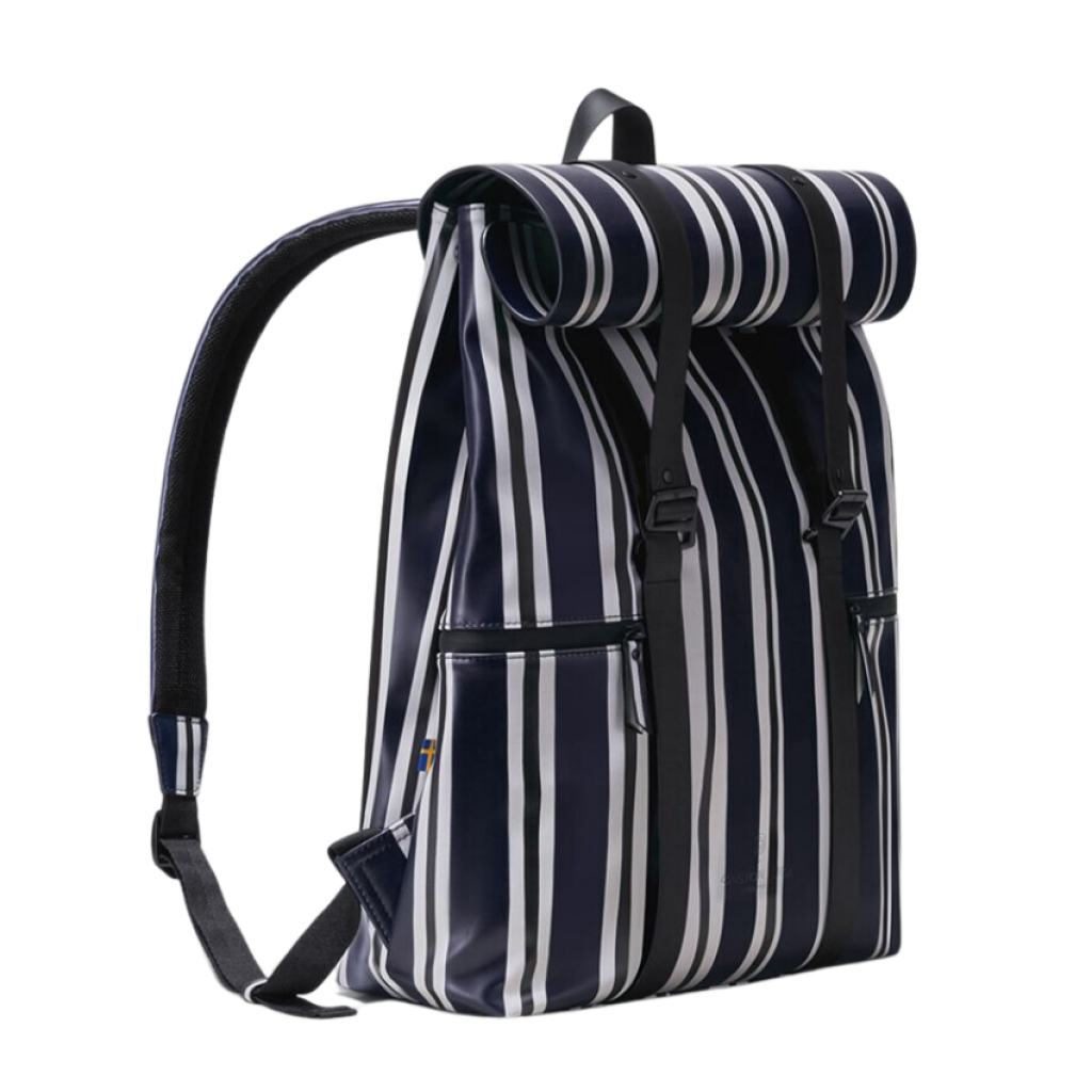 Mochila Gaston Luga Splash GL201 Azul/Blanco/Negro 16"