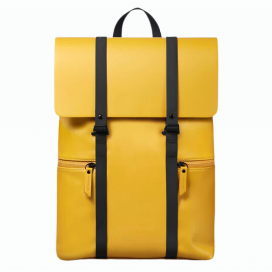 Mochila Gaston Luga Splash 8006 Amarillo/Negro 13"