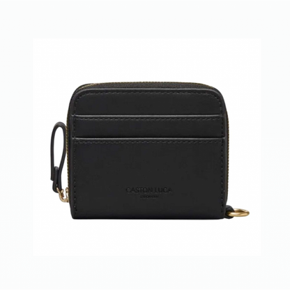 Billetera Gaston Luga Bors 7201 Negro/Dorado