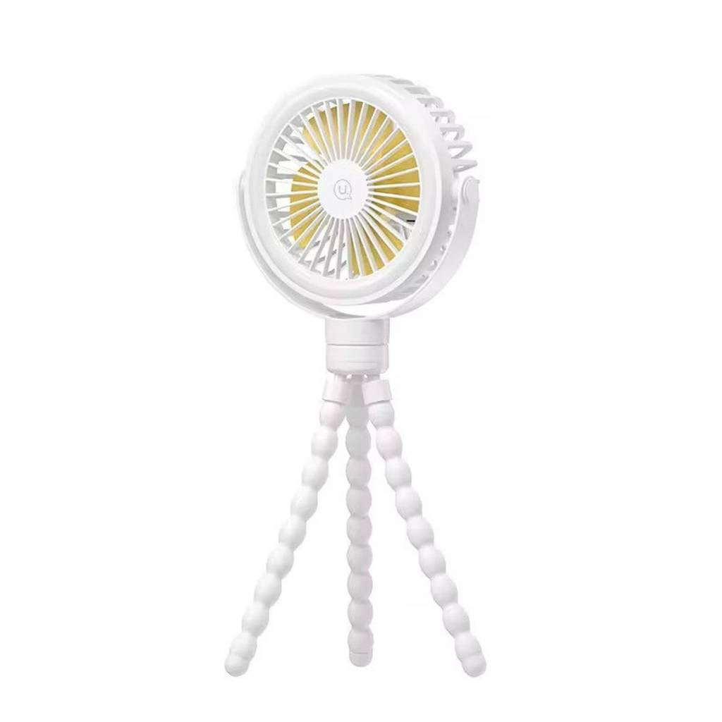Ventilador Portátil para Cochecito de Bebé 2000mAh Blanco USAMS ZB289