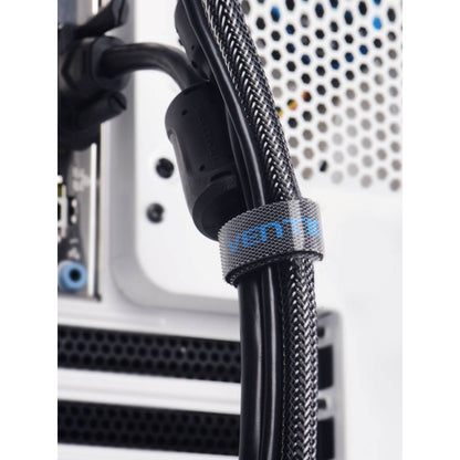 Velcro para Cables 1M / Negro KAABA Vention