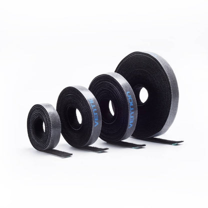 Velcro para Cables 1M / Negro KAABA Vention