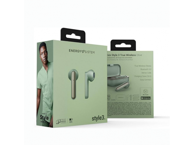 Auricular Bluetooth Energy Sistem Style 3 TWS BT 5.0
